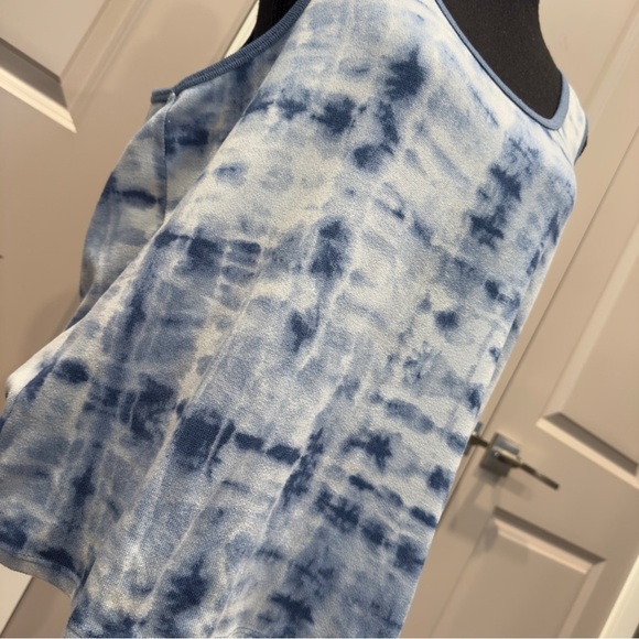 Lucky Brand Blue Tie Dye Tank Top XL - Picture 4 of 7
